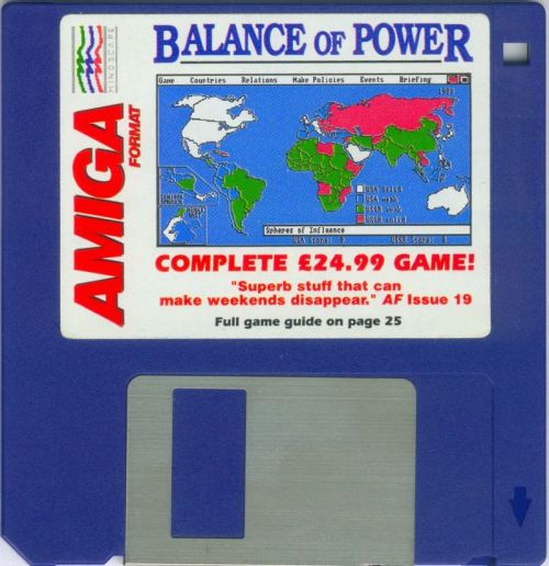 Balance of Power disk Amiga