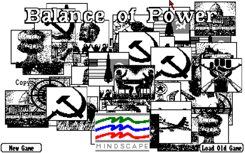 Balance of Power splash Amiga